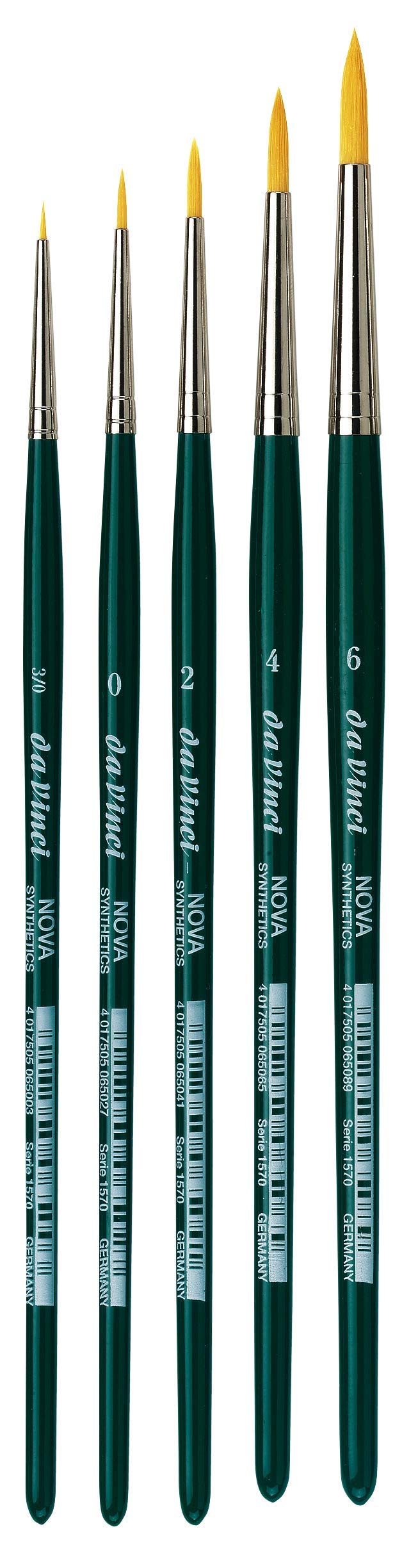 Foto 1 | Juego De Pinceles Da Vinci Watercolor Series 5230 Nova 5 Pinceles - Venta Internacional.