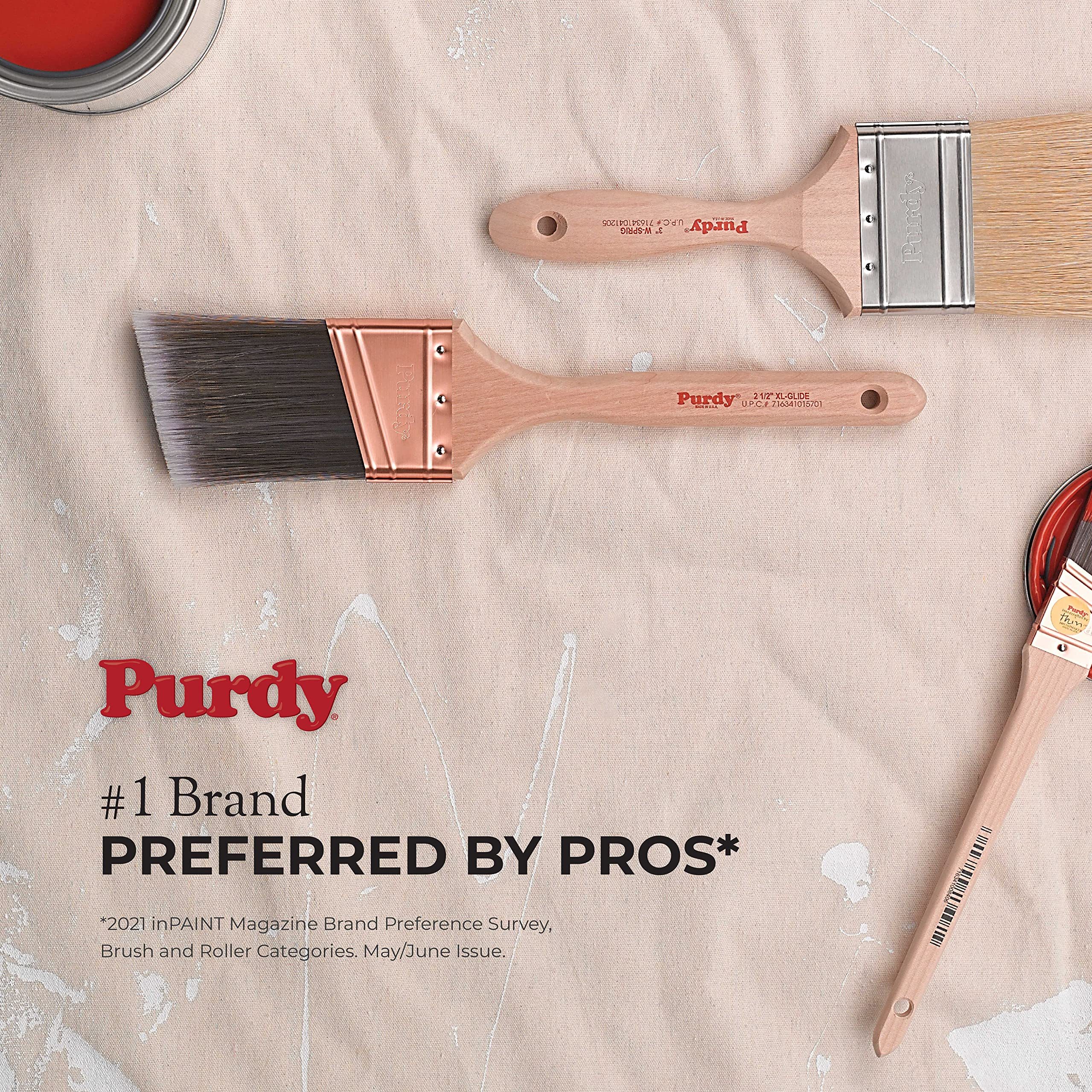 Foto 8 pulgar | Pincel Purdy Swan Xl 144400340 Tynex Orel 4 Unidades - Venta Internacional.