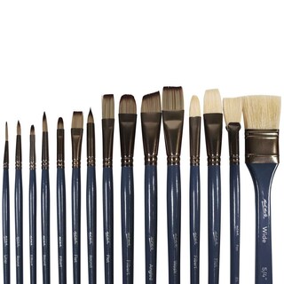 Foto 1 | Juego De Pinceles Mont Marte Premium De 15 Piezas Para Acuarela, Acrílico Y Pintura Al Óleo - Venta Internacional.