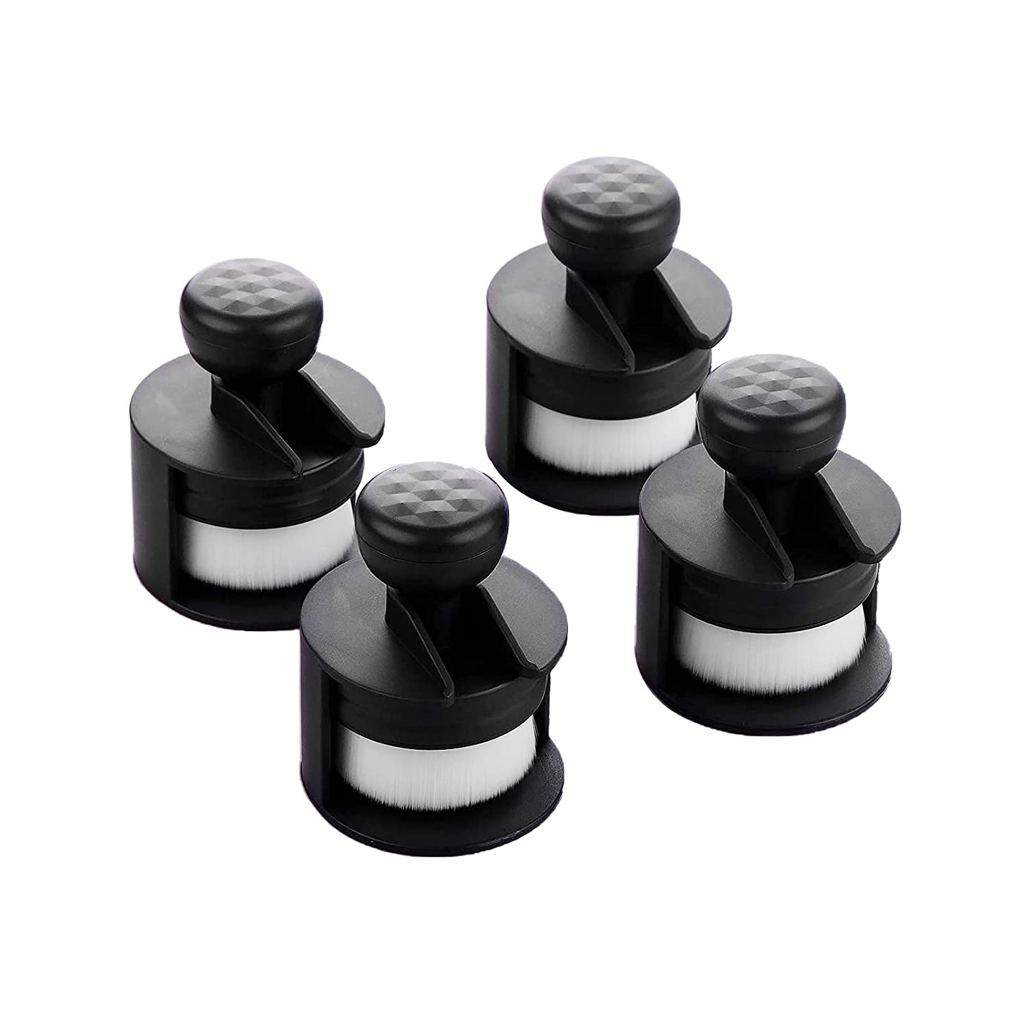 Foto 1 | Pinceles Para Mezclar Tinta Yoseng Craft Con Parte Superior Plana Y Soporte, Paquete De 4 - Venta Internacional.