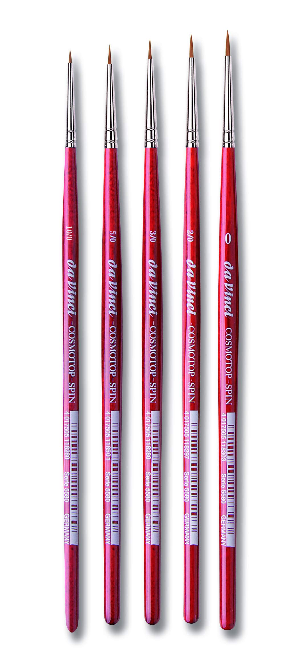Foto 3 pulgar | Pinceles Da Vinci 5 Piezas-Venta Internacional