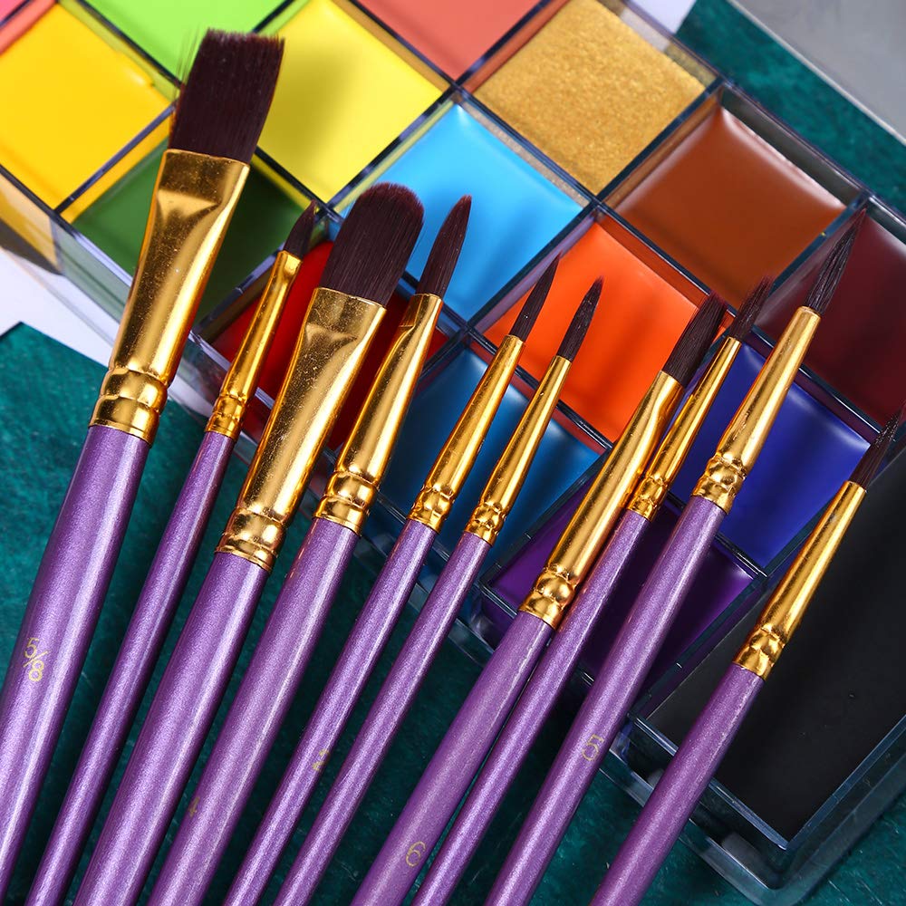 Foto 6 pulgar | Set De Maquillaje Al Óleo Para Rostro Y Cuerpo Ucanbe Athena  20 Colores Con Acc - Venta Internacional.