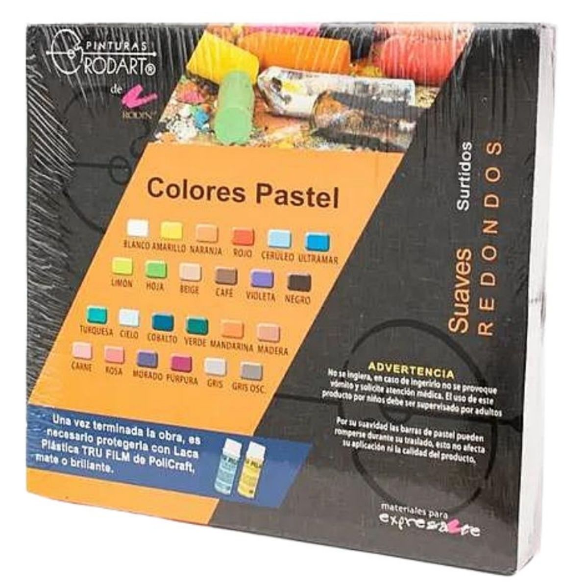 Foto 4 pulgar | Gises Suaves Rodart de 24 pz Multicolor