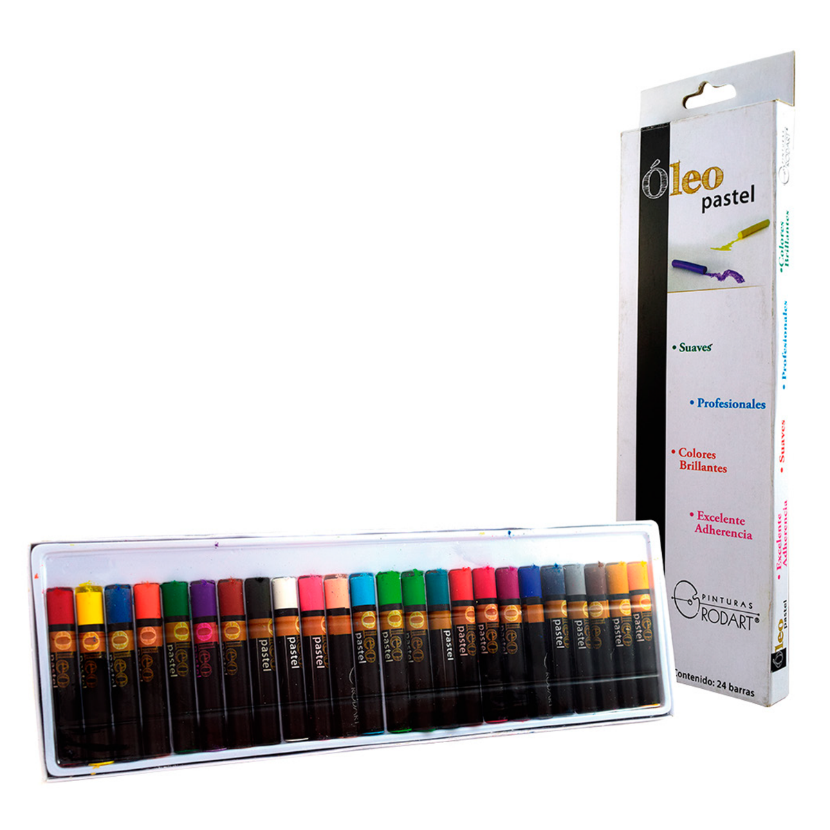 Foto 1 | Gis Óleo Pastel Rodart cpn 16 Barras Suaves Multicolor