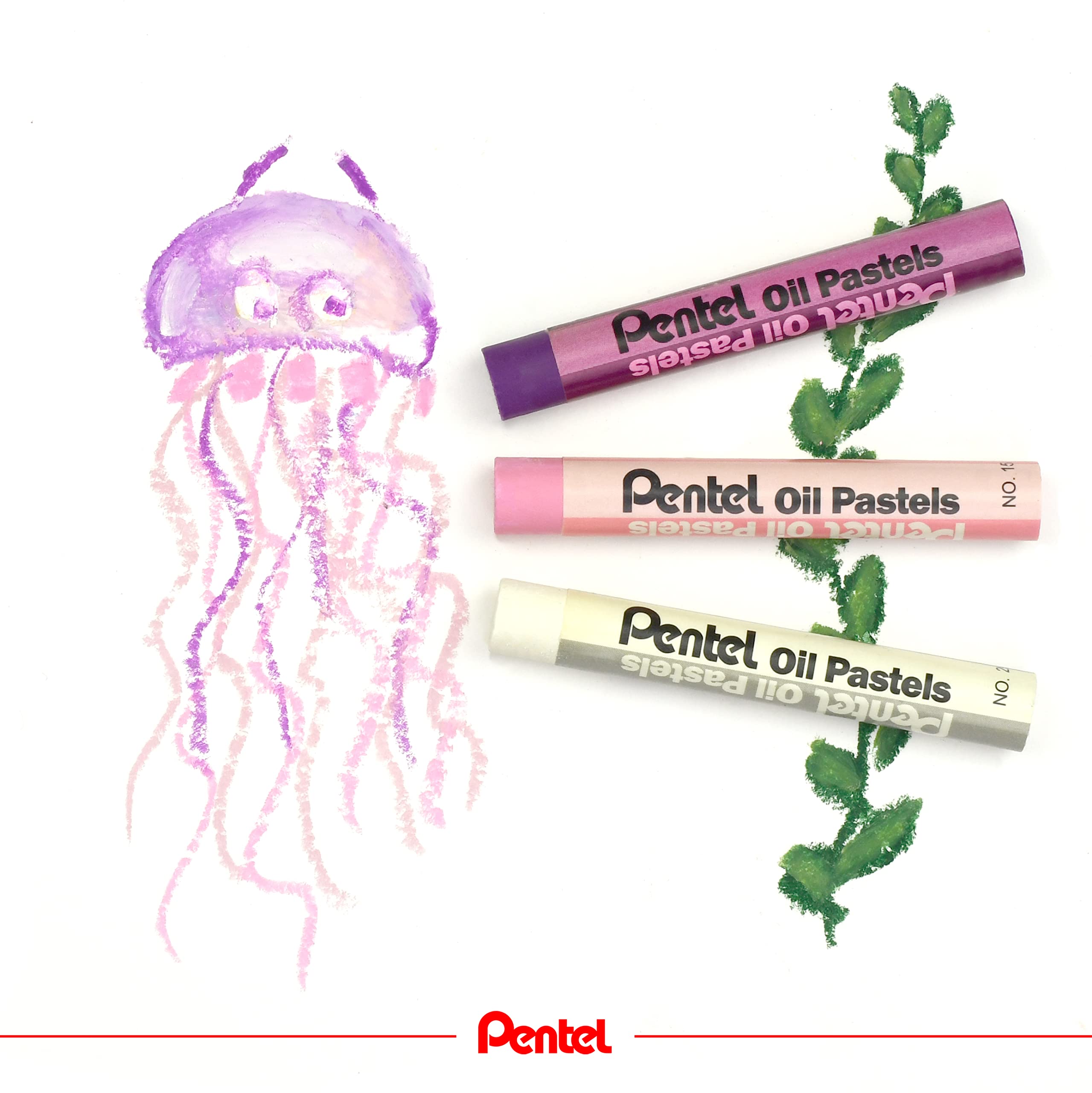 Foto 7 pulgar | Set De Pastel Al Óleo Pentel Penphn36 Con Funda De Transporte - Venta Internacional.
