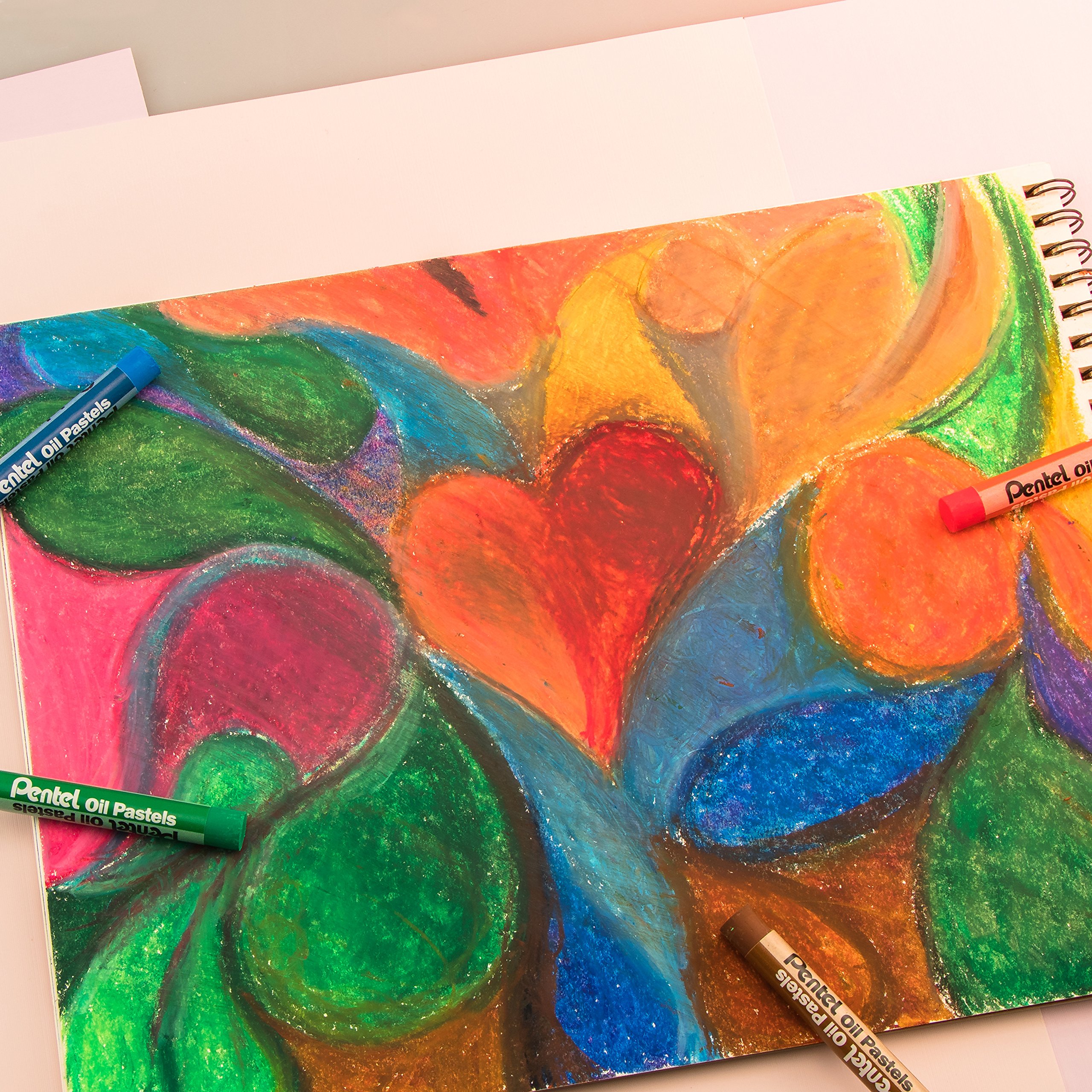 Foto 5 | Set De Pastel Al Óleo Pentel Arts Phn-25, Colores Surtidos, 25 Unidades - Venta Internacional.