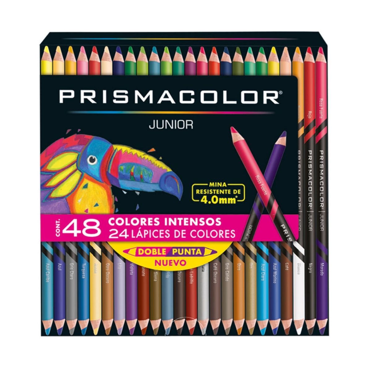 Foto 2 pulgar | Lápices de Colores Profesionales Prismacolor Junior Doble Punta con 48 Colores