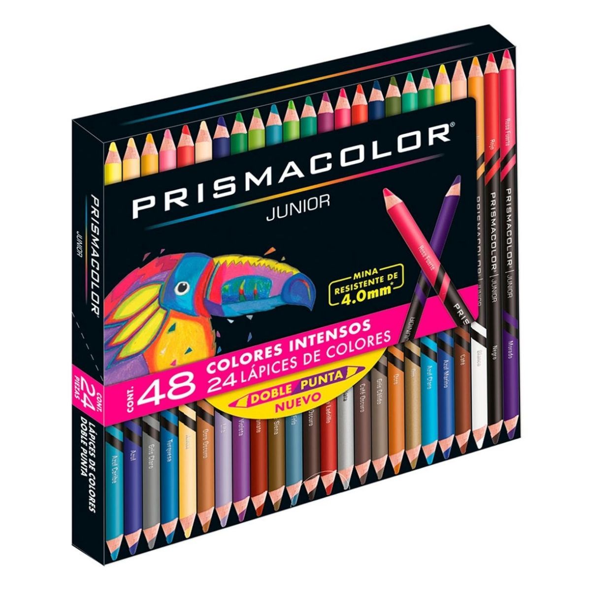 Foto 2 | Lápices de Colores Profesionales Prismacolor Junior Doble Punta con 48 Colores