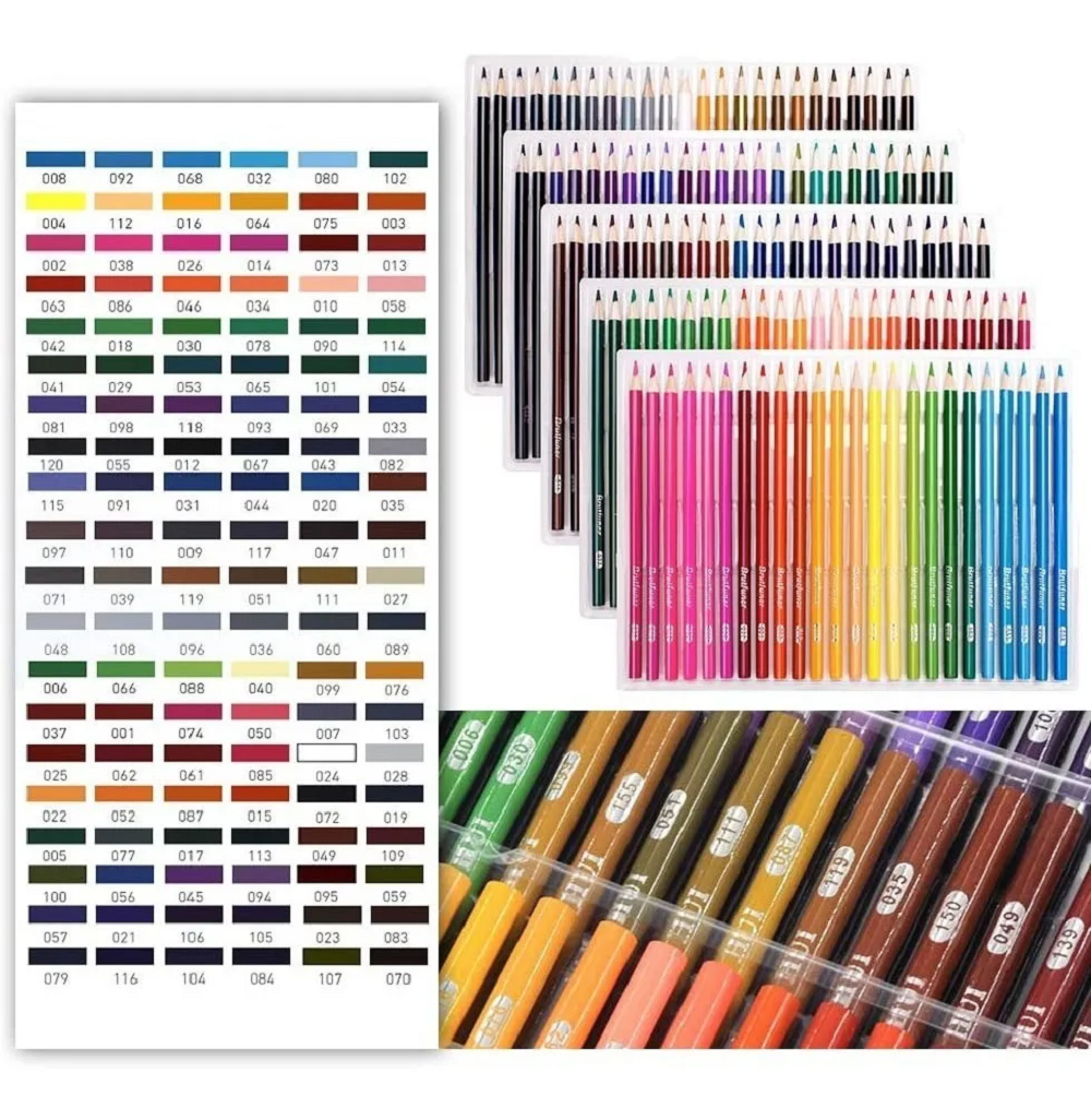 Foto 2 | Lápices Colorados para Dibujo Profesional 120 Piezas