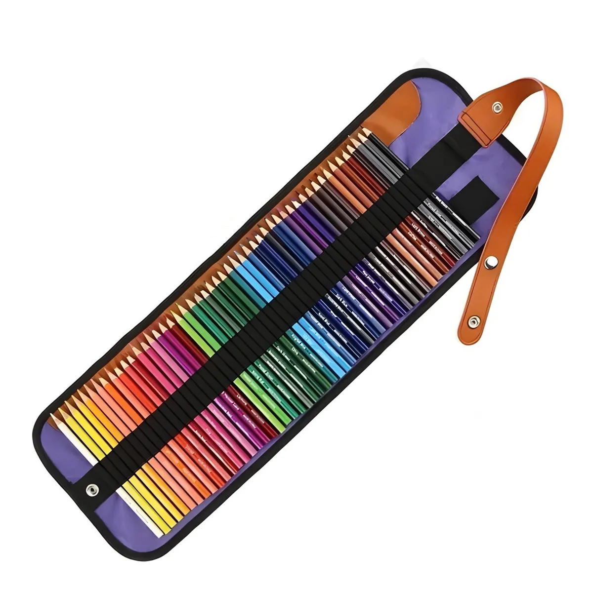 Foto 2 pulgar | 50 Lápices de Colores Profesionales Juego de Lápices para Dibujo