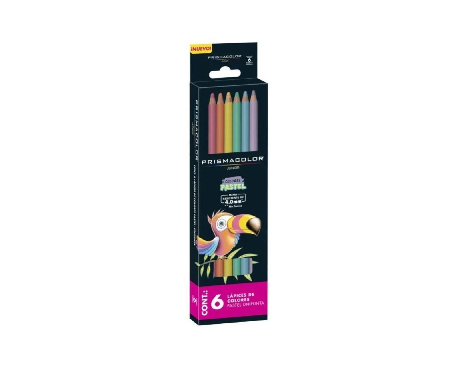 Lápices De Colores Pastel Prismacolor Junior 6 Piezas