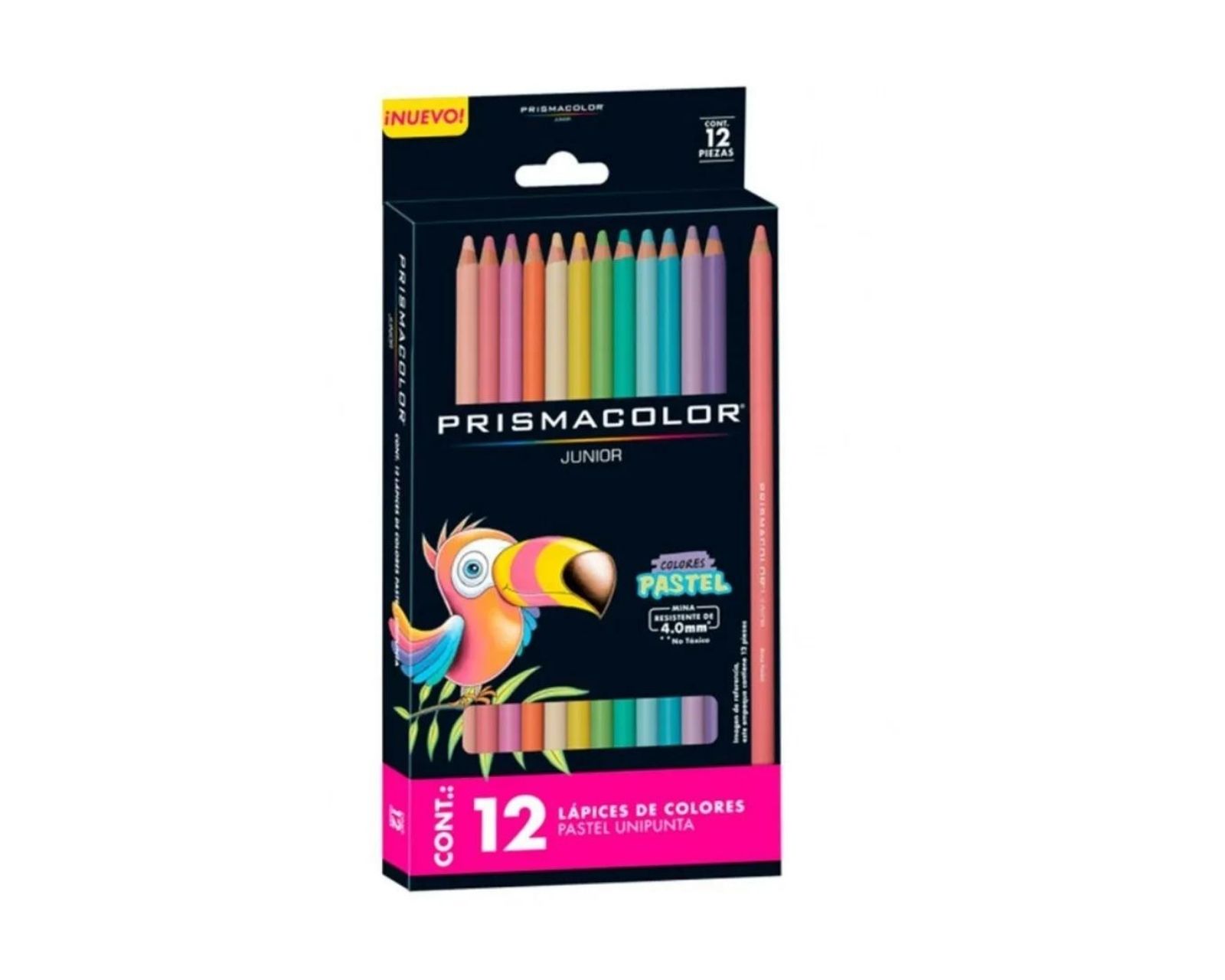 Lápices de Color Prismacolor Junior Pastel 12 Piezas