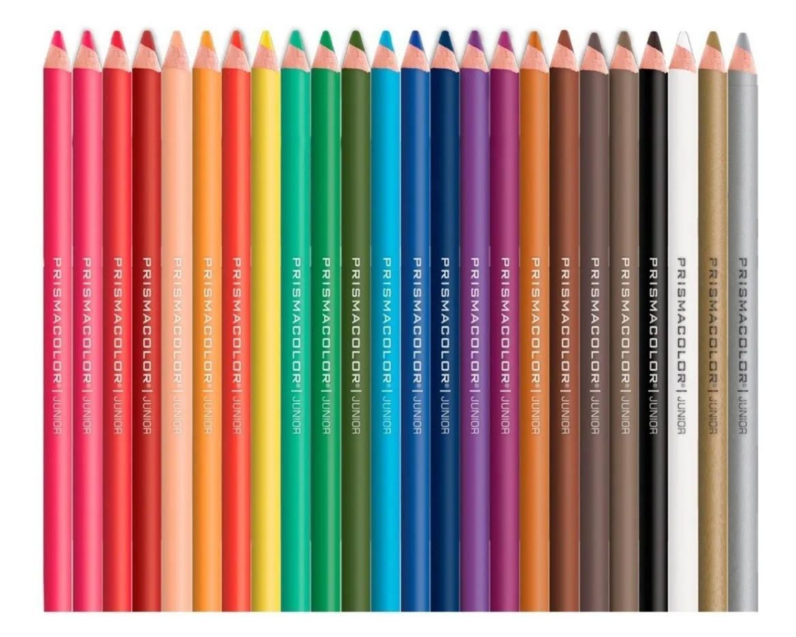 Foto 2 | Set de 24 Lápices de Color Intensos Prismacolor Junior Profesional  Unipunta