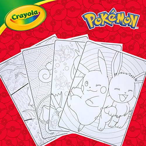 Foto 6 pulgar | Venta Internacional- Set de Arte de Colores Pokémon Crayola 115 Piezas