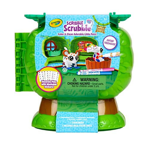 Foto 2 pulgar | Venta Internacional- Casa del Árbol para Mascotas Scribble Scrubbie Crayola