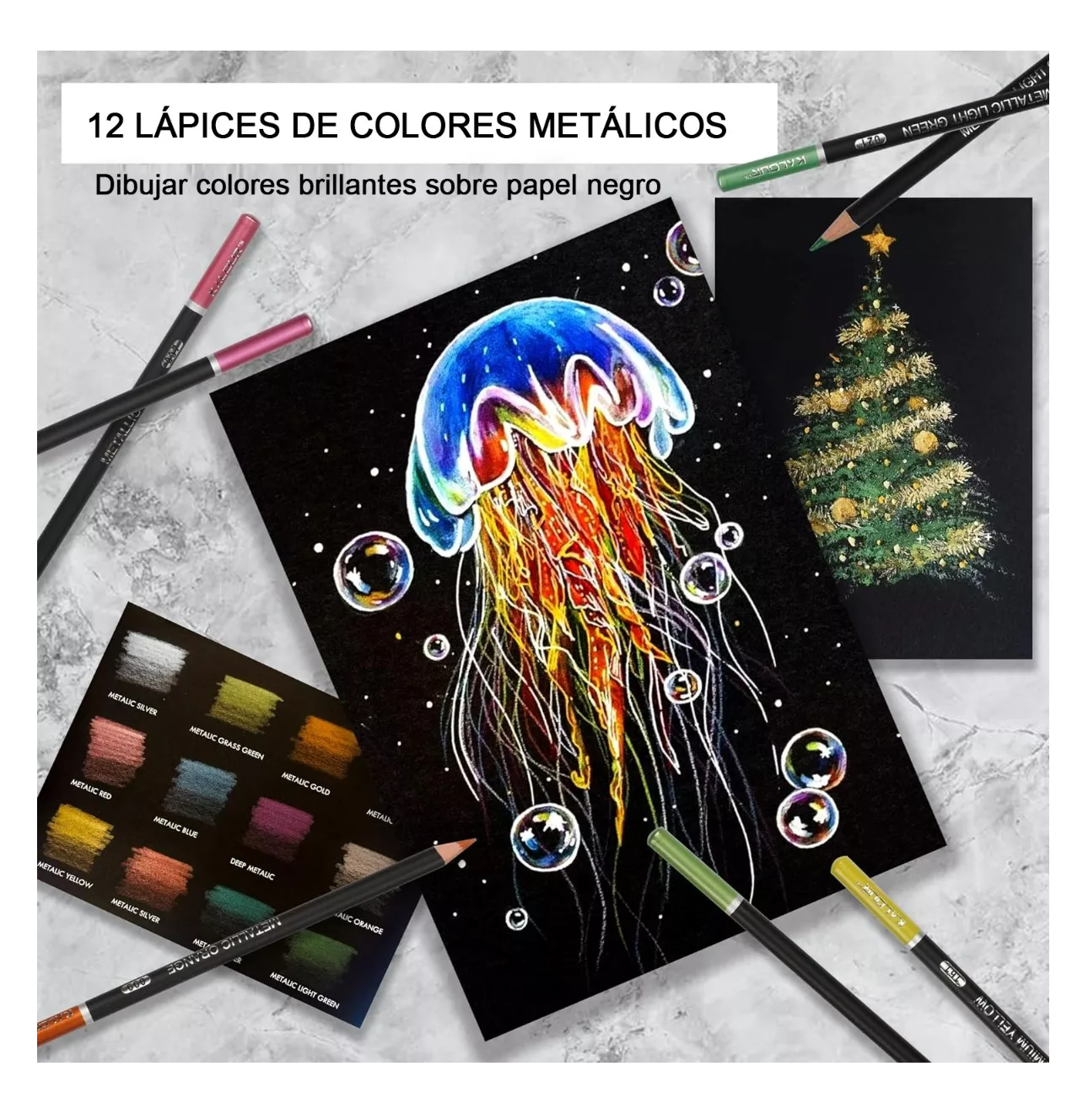 Foto 6 pulgar | Lápices De Colores 180 Piezas Para Artistas Estuche Rojo