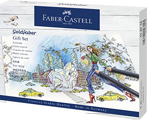 Set De Lápices De Colores Faber-castell Goldfaber Con 17 Lápices - Venta Internacional.