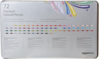 Foto 5 | Lápices de Colores Amazon Basics de 72 Piezas-Venta Internacional
