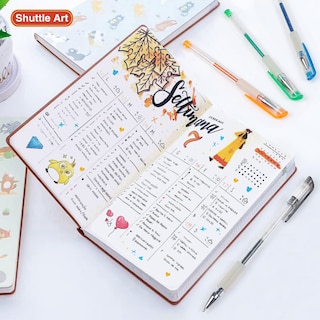 Foto 4 | Bolígrafos De Gel Con Purpurina Shuttle Art, Paquete De 160 Con 80 Recambios - Venta Internacional.