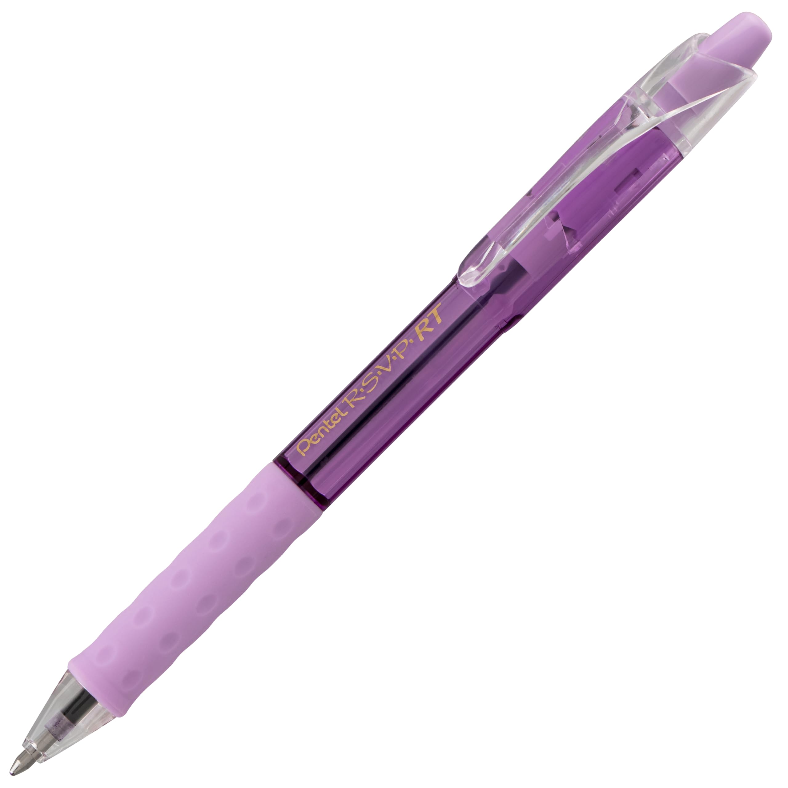 Foto 5 pulgar | Paquete De Escritura Pentel Color Shades, Bolígrafos, Gomas De Borrar, Violeta - Venta Internacional.