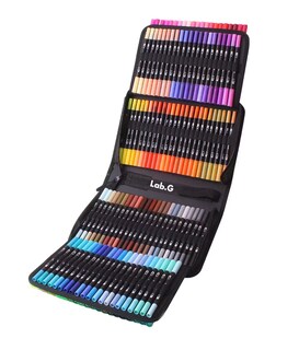 Foto 1 | Marcadores De Doble Punta 132 Colores Plumones Punta Pincel