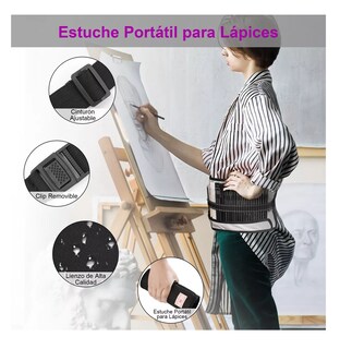 Foto 4 | Set De Lápices Para Dibujo, 60 Piezas Gris