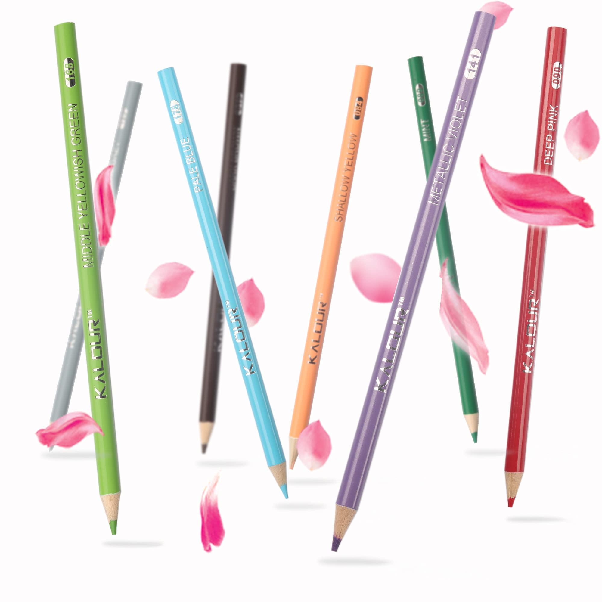 Foto 4 | Set De Lápices De Colores Kalour 180 Para Artistas Adultos Con Estuche De Hojalata - Venta Internacional.