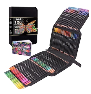 Foto 1 | Lápices De Colores Set De Arte De Lápiz Profesional 120 Pzs