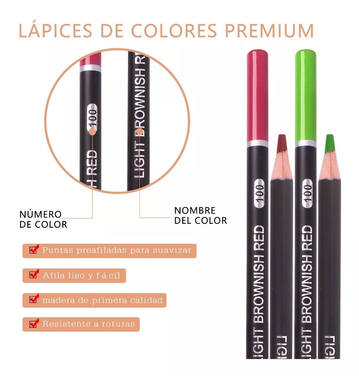 Foto 2 | Lápices De Colores Set De Arte De Lápiz Profesional 120 Pzs