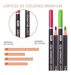 Foto 2 | Lápices De Colores Set De Arte De Lápiz Profesional 120 Pzs
