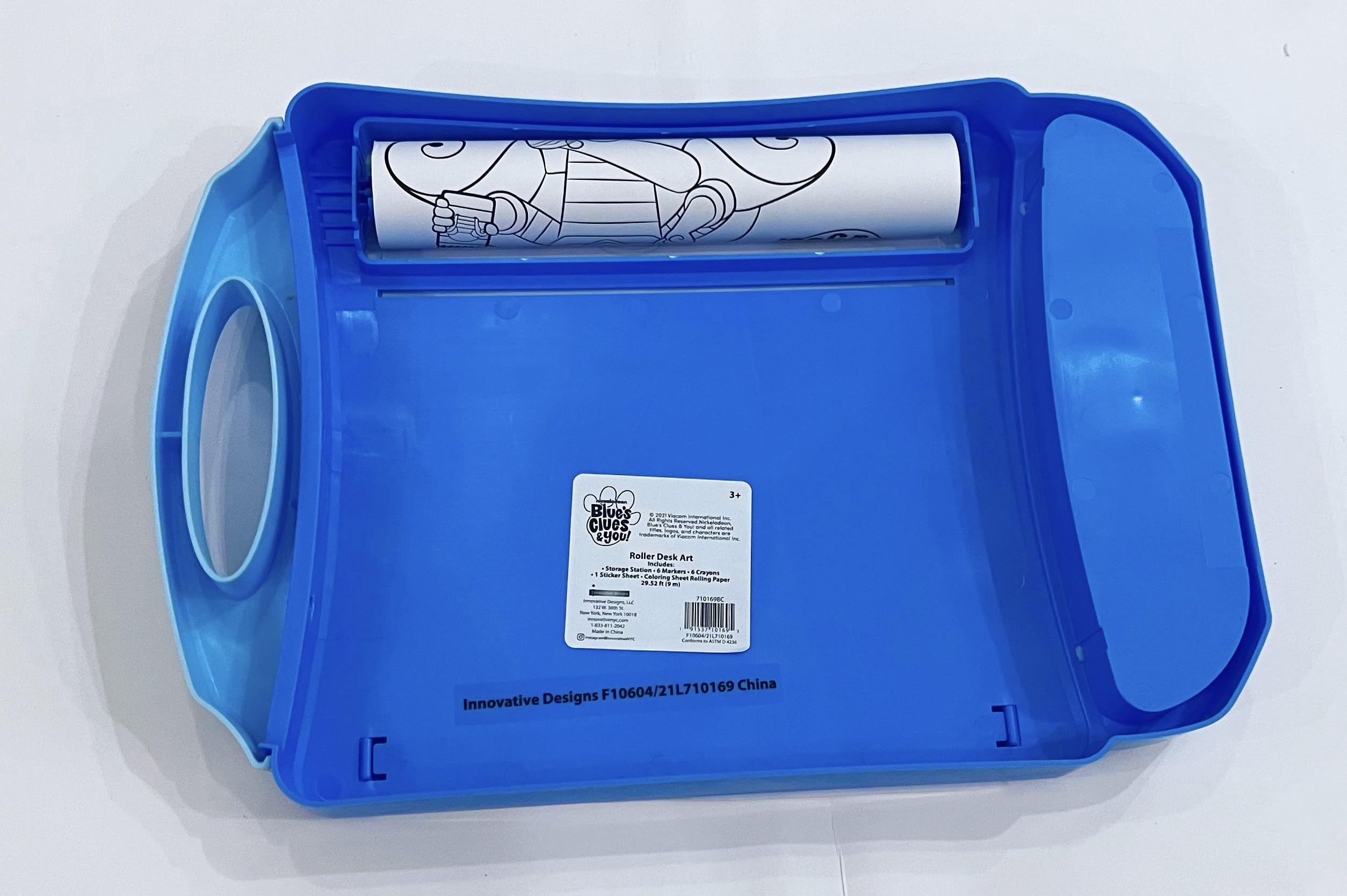 Foto 5 pulgar | Escritorio Roller Art Con Diseños Innovadores, Pistas De Blues Para Niños - Venta Internacional.