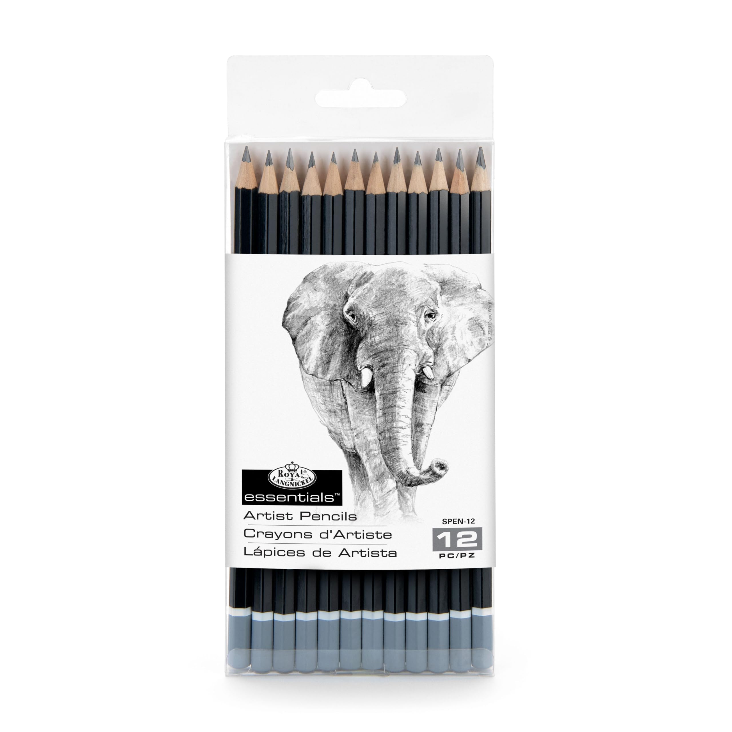 Foto 1 | Set De Lápices De Dibujo Royal & Langnickel Spen-12 Essentials - Venta Internacional.