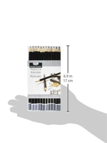 Foto 3 | Set De Lápices De Dibujo Royal & Langnickel Spen-12 Essentials - Venta Internacional.