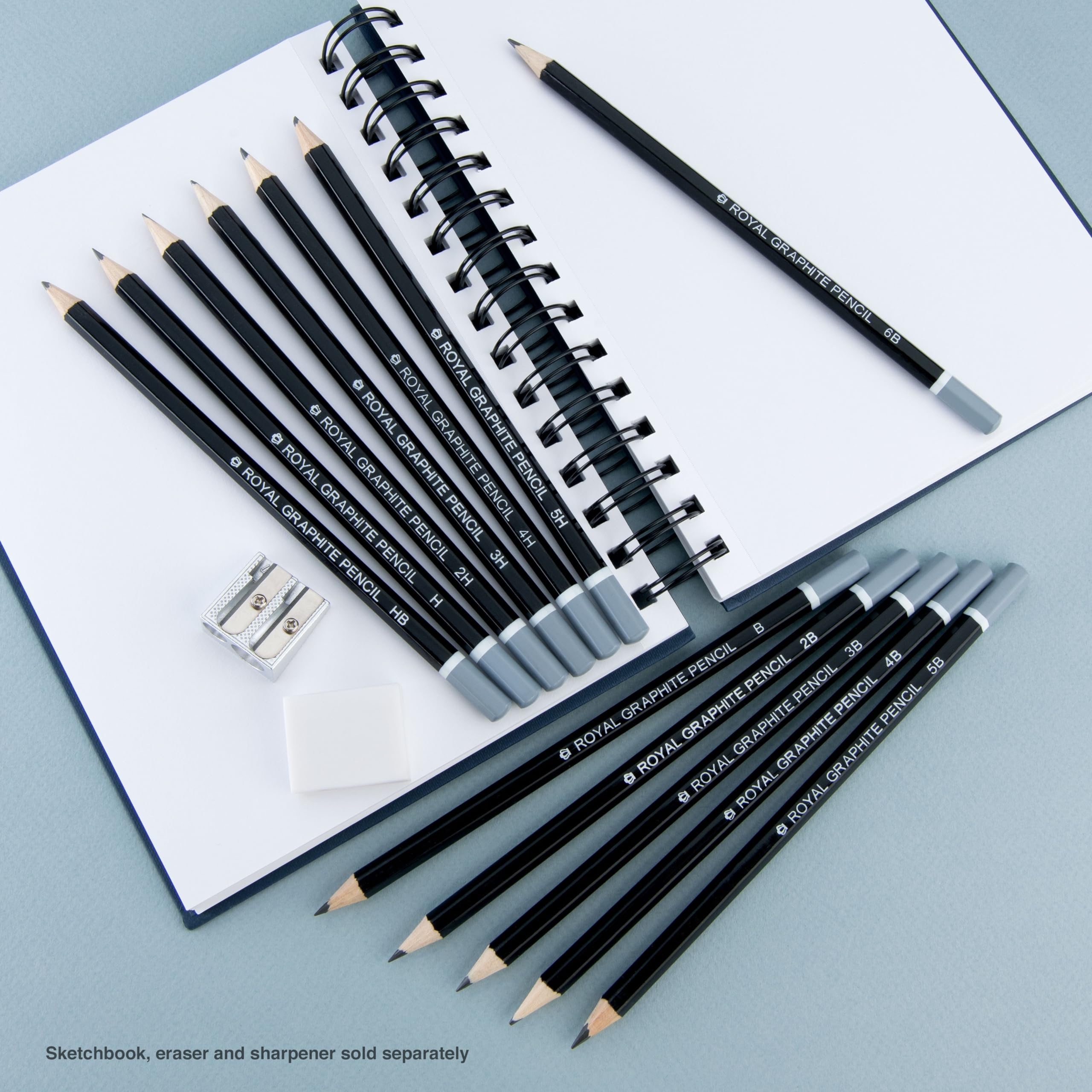 Foto 4 | Set De Lápices De Dibujo Royal & Langnickel Spen-12 Essentials - Venta Internacional.