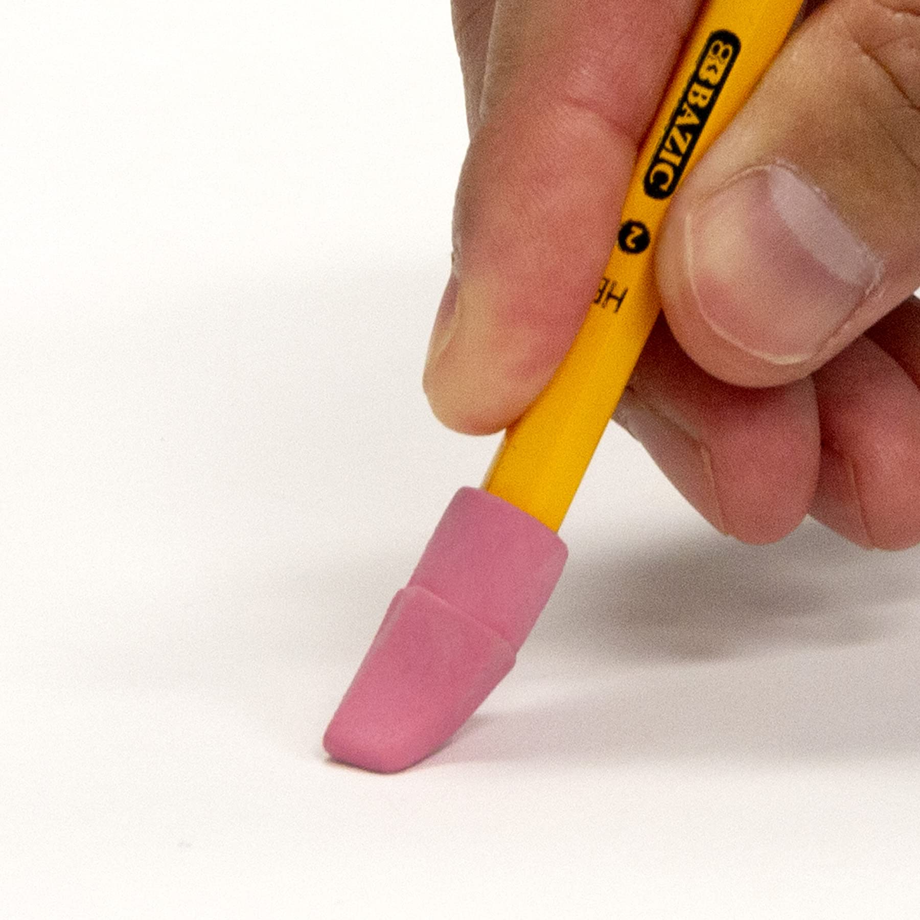 Foto 2 | Borradores Eraser Top Bazic, Rosa, Sin Látex, 144 Unidades - Venta Internacional.