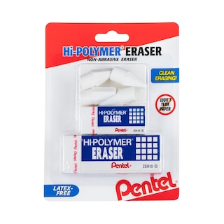 Foto 1 | Paquete Mixto Eraser Pentel Hi-polymer Con Borradores De 4 Tapas - Venta Internacional.