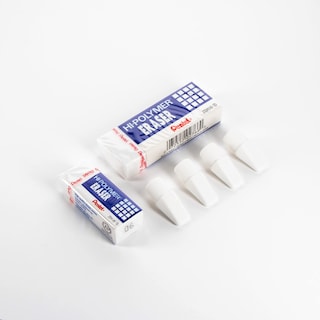 Foto 2 | Paquete Mixto Eraser Pentel Hi-polymer Con Borradores De 4 Tapas - Venta Internacional.