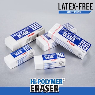 Foto 5 | Paquete Mixto Eraser Pentel Hi-polymer Con Borradores De 4 Tapas - Venta Internacional.