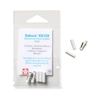 Foto 1 | Recambios Mecánicos Para Borrar Lápices Sakura Xs-12 Con 5 Gomas De Borrar - Venta Internacional.