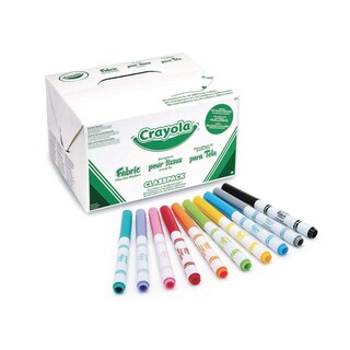 Foto 1 | Juego De Rotuladores De Tela Crayola 588215 Classpack 80 Rotuladores - Venta Internacional.