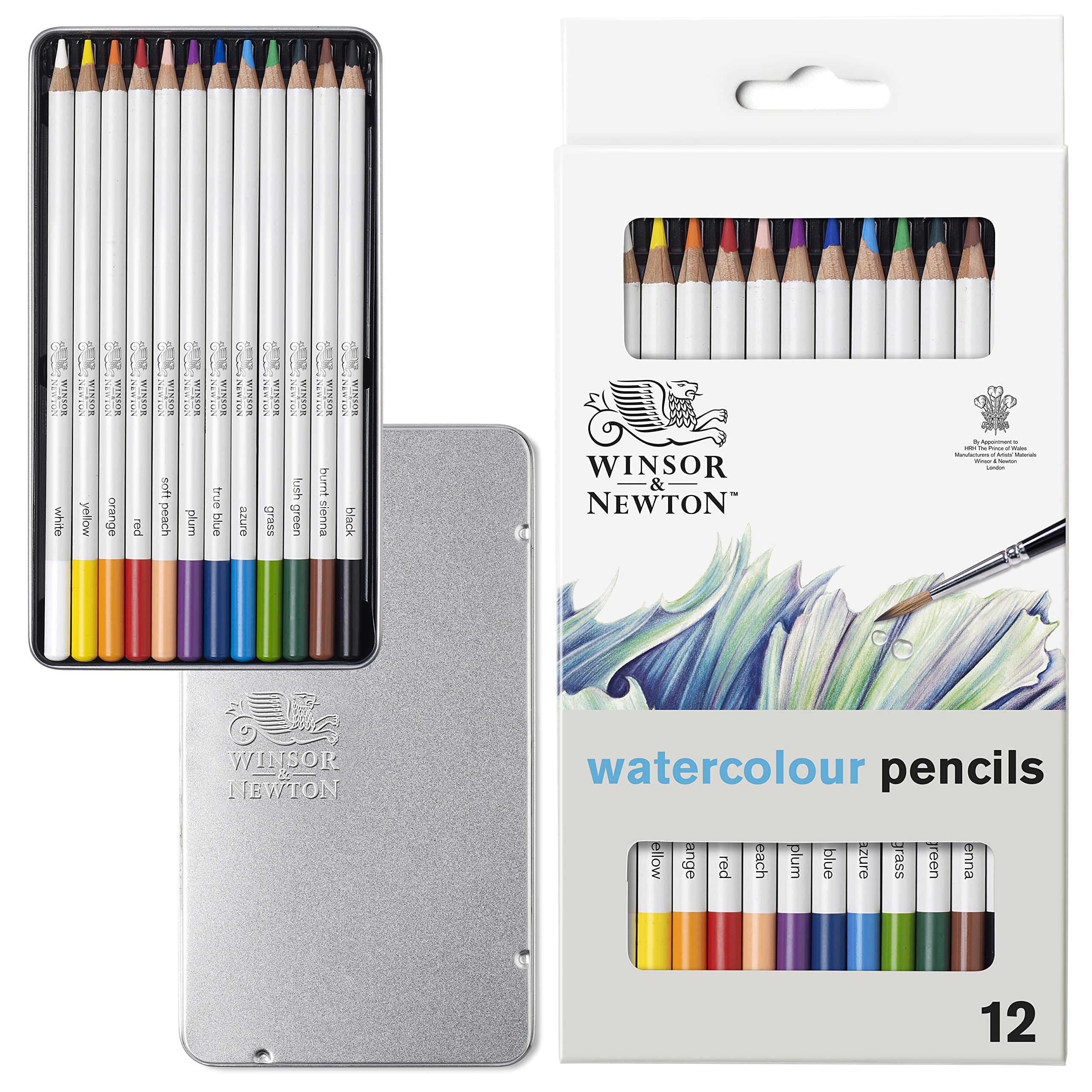 Foto 2 pulgar | Set De 12 Lápices De Acuarela Winsor & Newton Studio Collection - Venta Internacional.