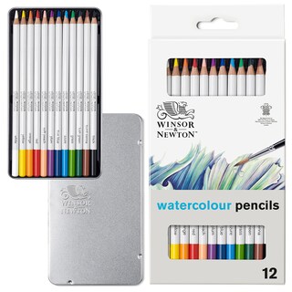 Foto 1 | Set De 12 Lápices De Acuarela Winsor & Newton Studio Collection - Venta Internacional.
