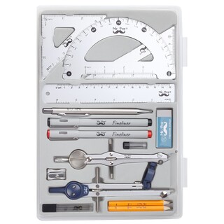 Foto 1 | Set De Geometría Mr. Pen Professional De 15 Piezas Con Funda Para Artistas - Venta Internacional.