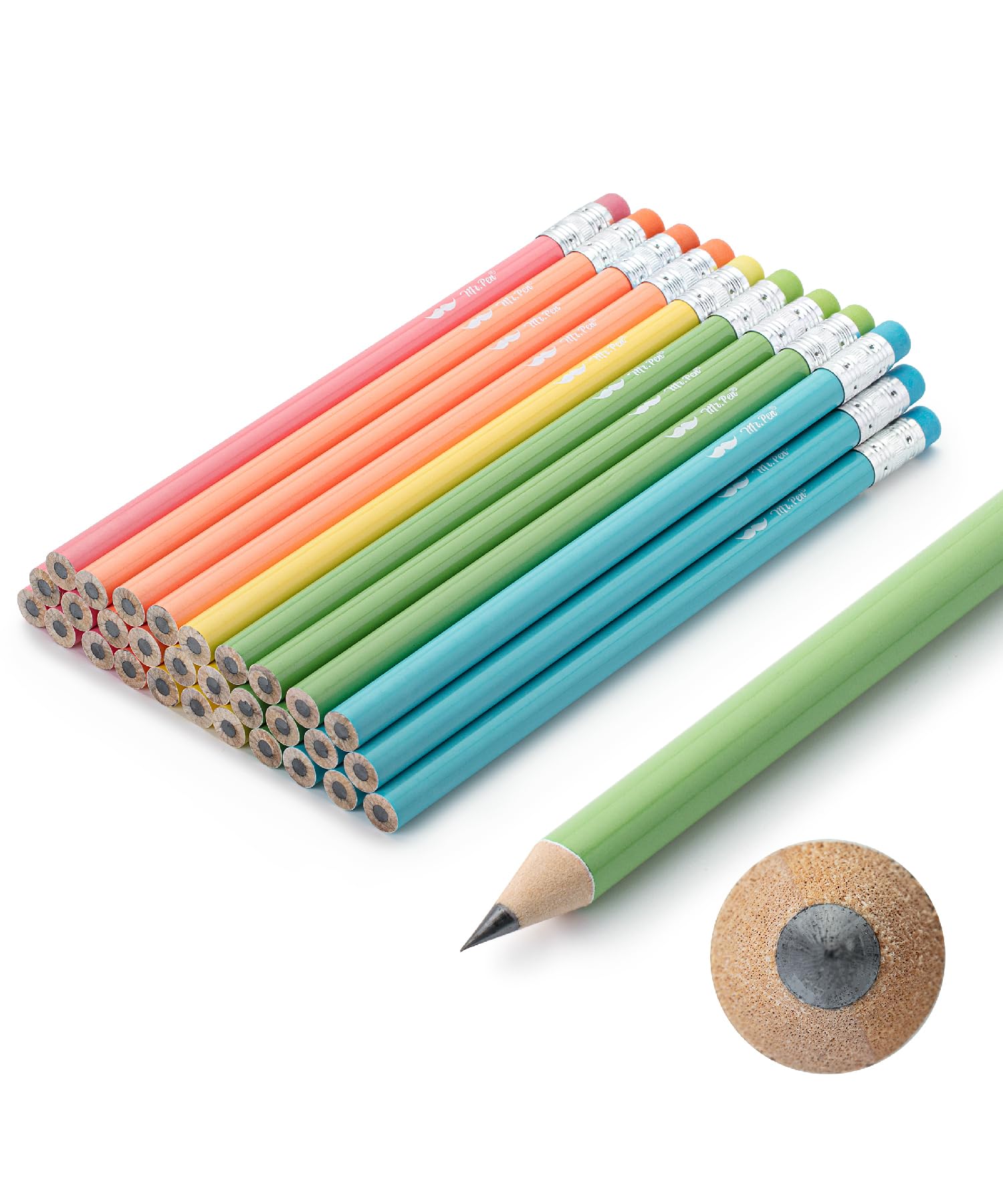 Foto 2 pulgar | Lápiz Jumbo Pencils Mr. Pen 30 Para Niños De 2 A 4 Y 4 A 8 Años - Venta Internacional.