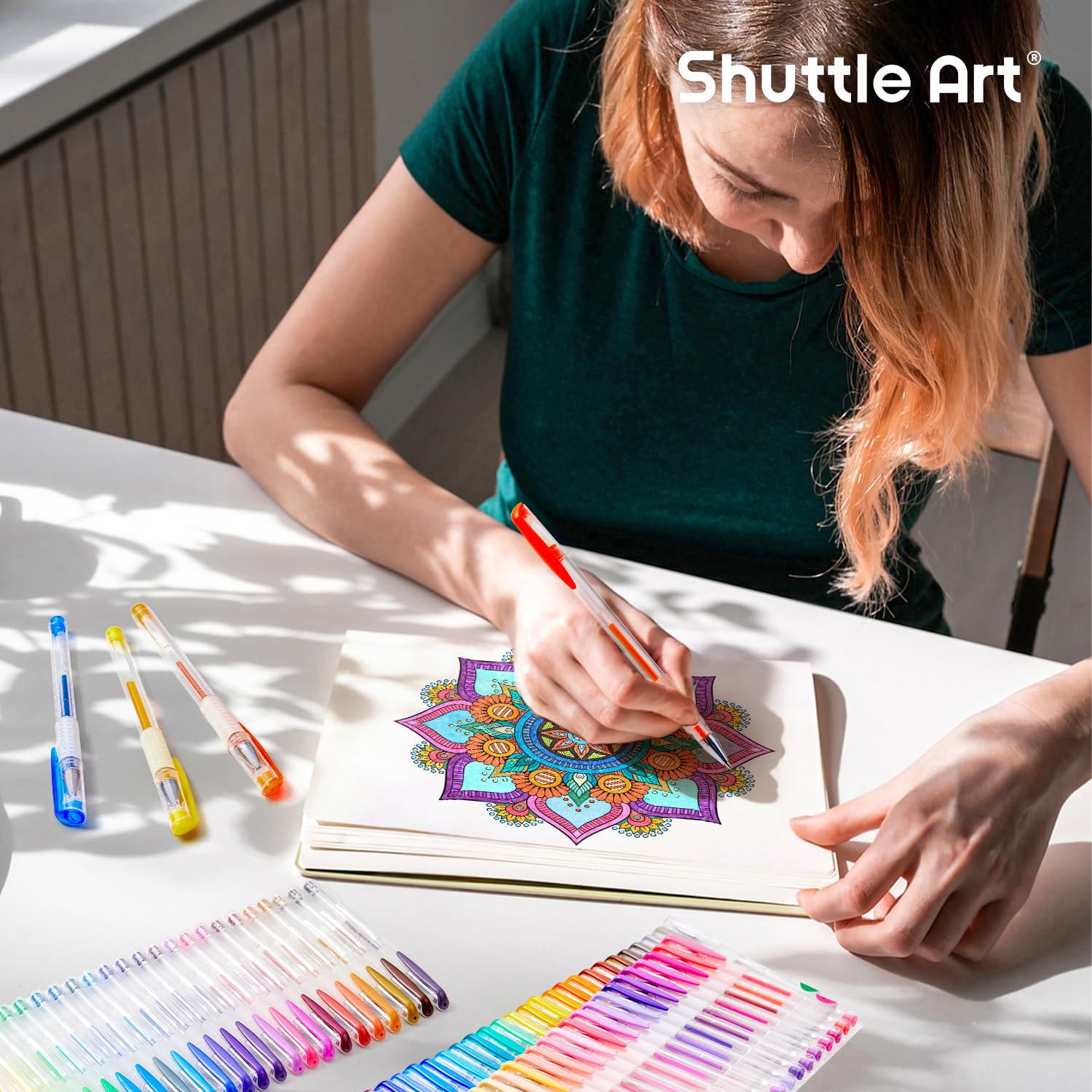 Foto 6 | Set De Bolígrafos De Gel Shuttle Art, 260 Unidades, 130 Colores Con 130 Recambios - Venta Internacional.