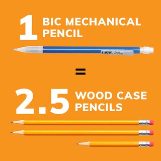 Foto 5 | Lápiz Mecánico Bic Xtra Sparkle 0.7mm Con Borrador 144 Unidades - Venta Internacional.