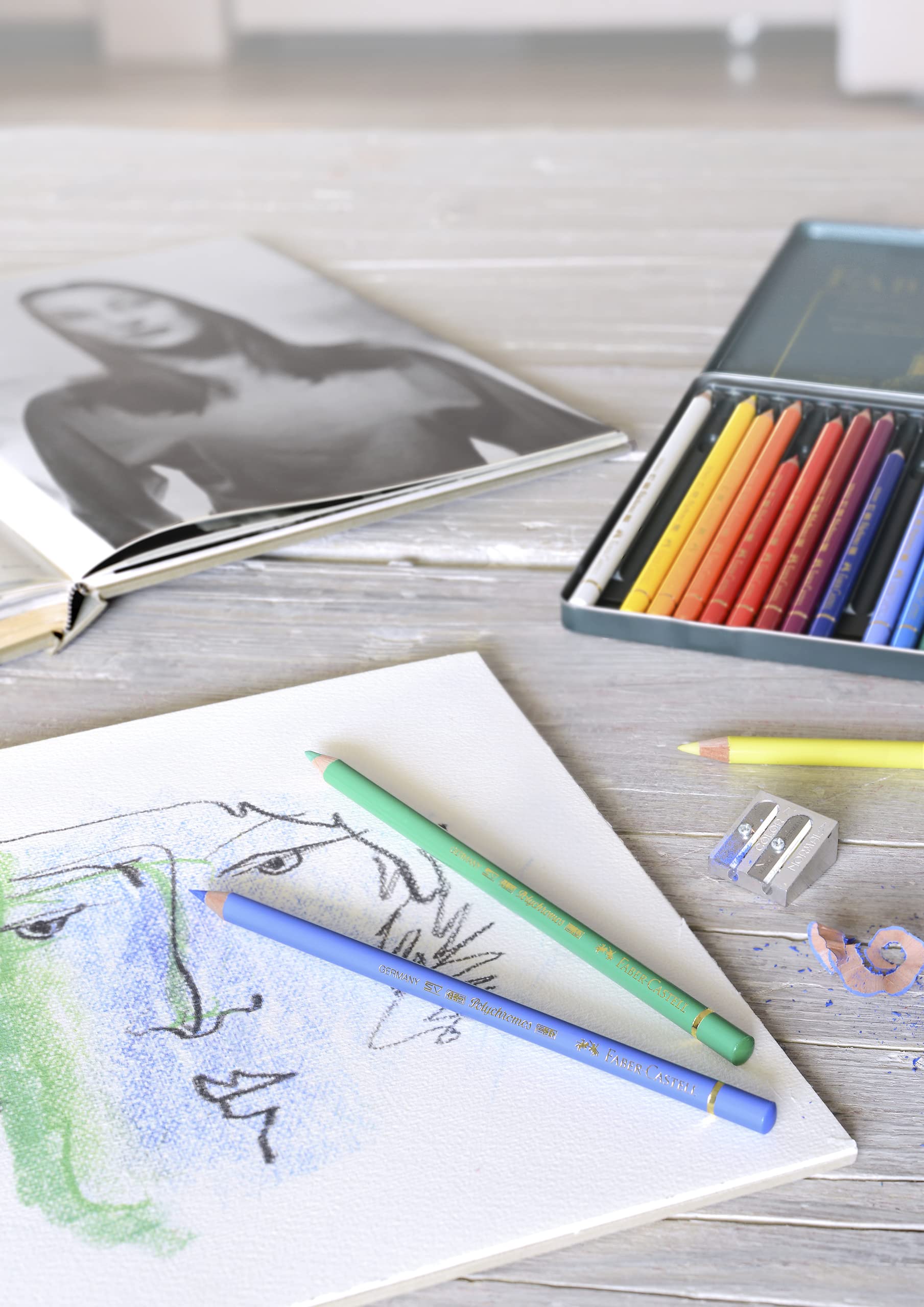 Foto 2 | Set De 24 Lápices De Colores Policromados Faber-castell - Venta Internacional.