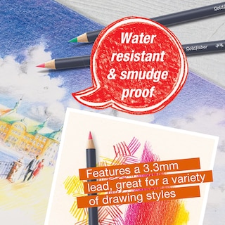 Foto 5 | Juego De Lápices De Colores Faber-castell Goldfaber 24 Colores Con Lata - Venta Internacional.