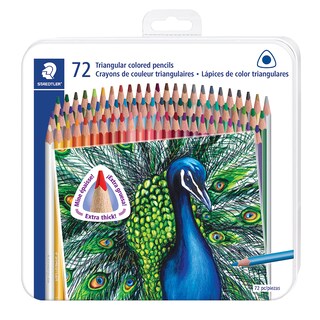 Foto 1 | Lápices De Colores Staedtler 1278cm72a6 Triangular Barrel 72 Piezas - Venta Internacional.
