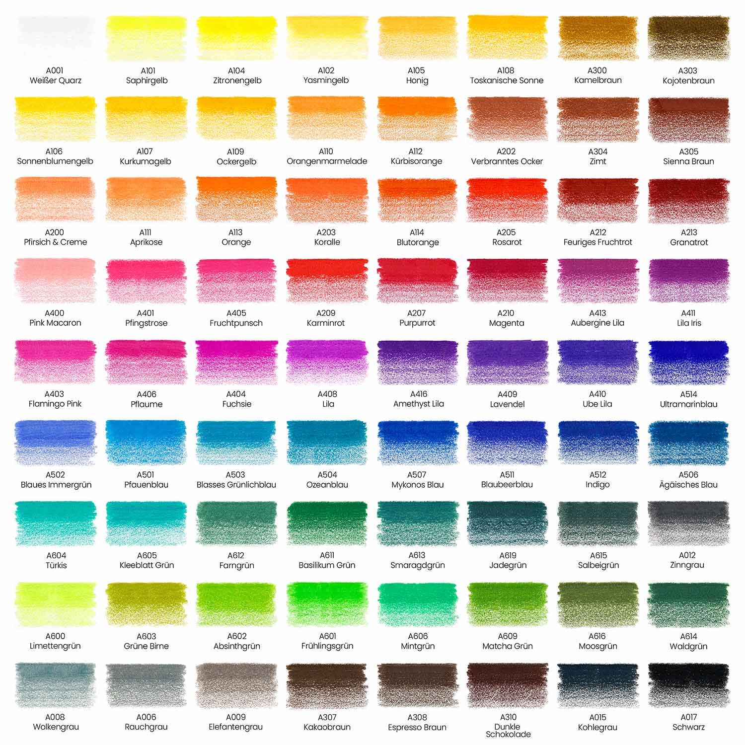 Foto 7 | Lápices De Colores Arteza 72 A Base De Cera En Caja De Hojalata Para Adultos - Venta Internacional.